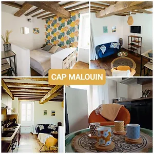 Cocon Malouin à 2 Min De La Appartement Saint-Malo